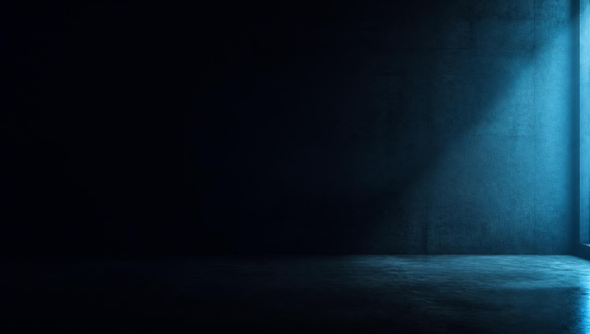 Fondo oscuro con luz ne&oacute;n azul para la secci&oacute;n de Blog LoyFit